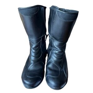 TCX Women’s Black Waterproof Motorcycle Riding Boots EU 40 / US 9–9.5